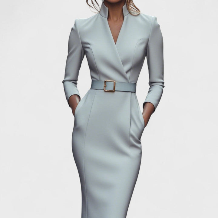 Elisanne - Vestido de Elegancia Ejecutiva