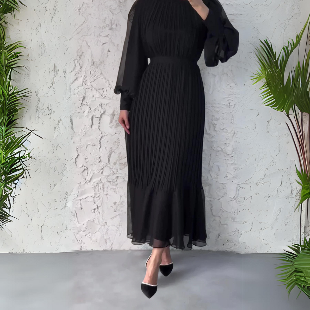 Hazel - Vestido Elegante Plisado