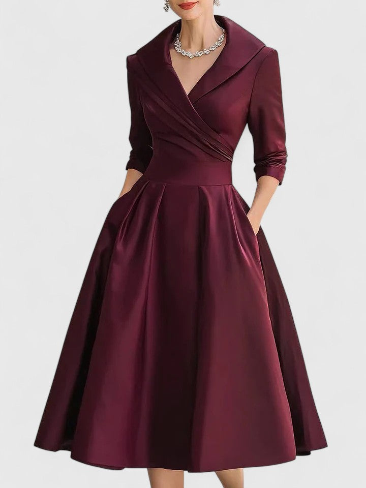 Zyrah - Vestido Midi Elegante