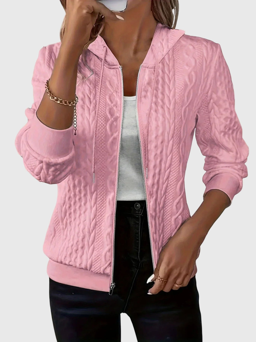 Mia | Cozy Zipper Hoodie