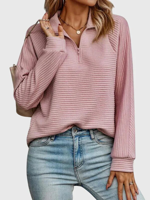 Molly | Elegant Half-Zip Sweater