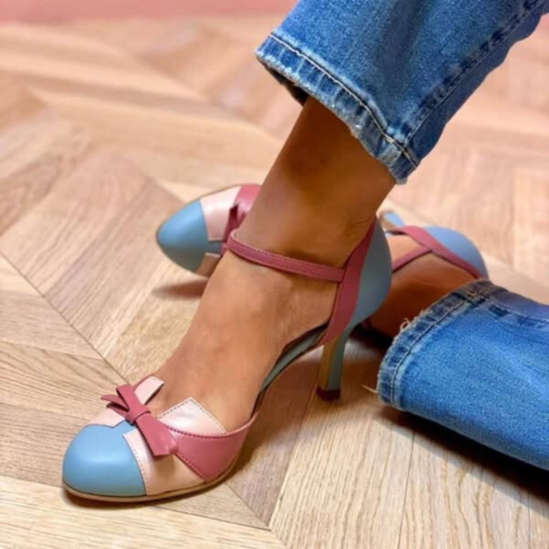 Chloe | Colorblock Heel Pumps