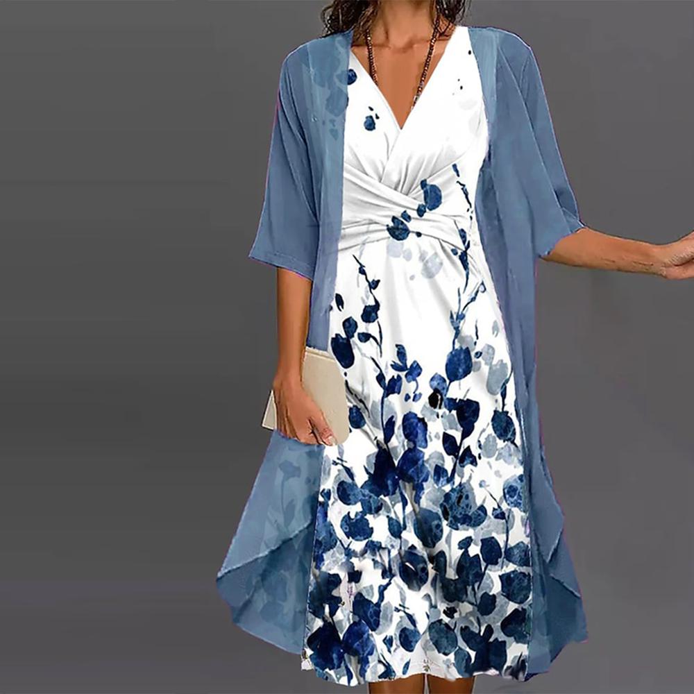 Lucille - Vestido Envolvente Fluyente