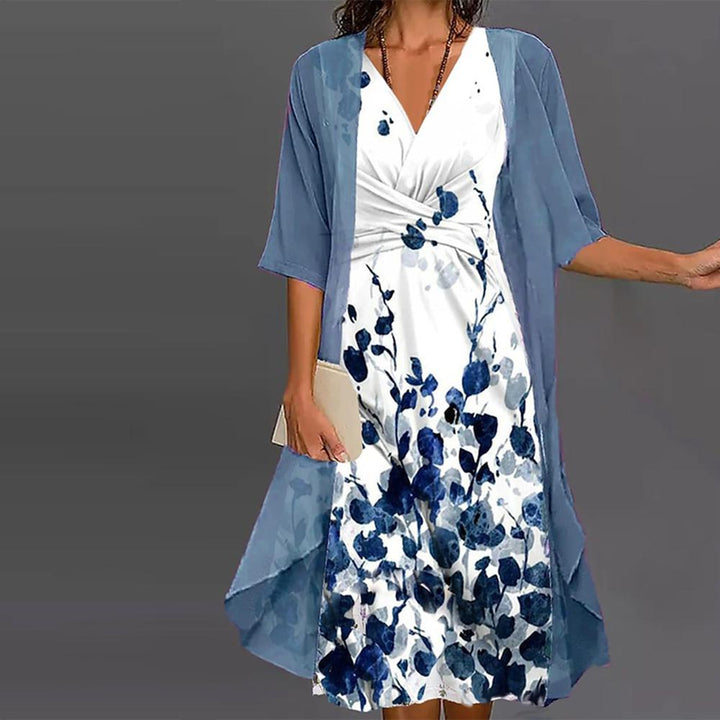Lucille - Vestido Envolvente Fluyente