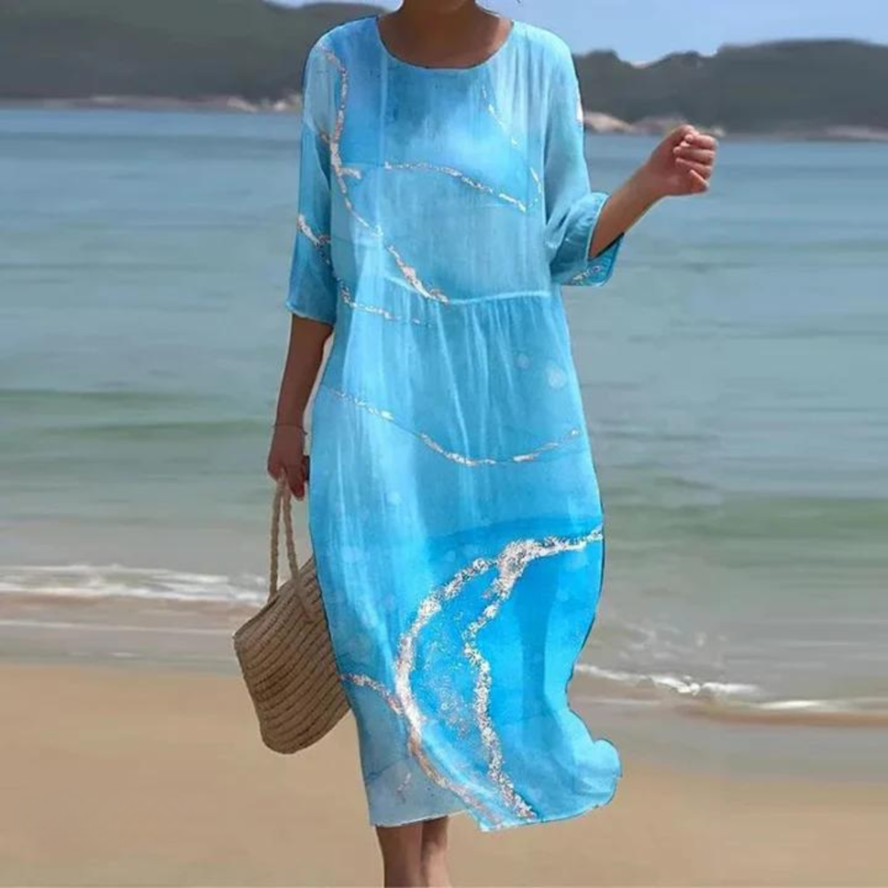 Marina - Summer Printed Dress