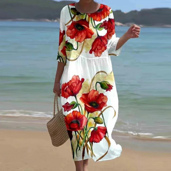 Marina - Vestido Impreso de Verano
