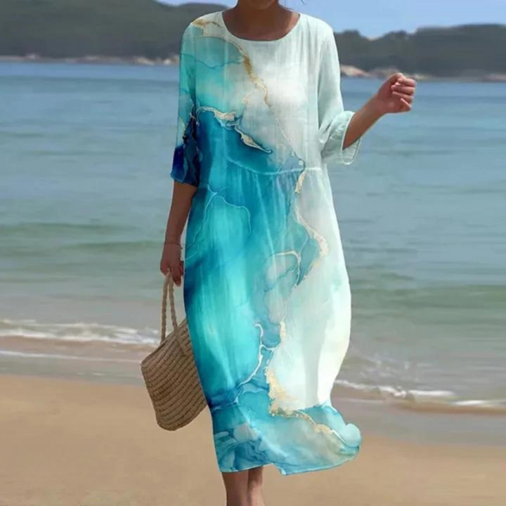 Marina - Vestido Impreso de Verano
