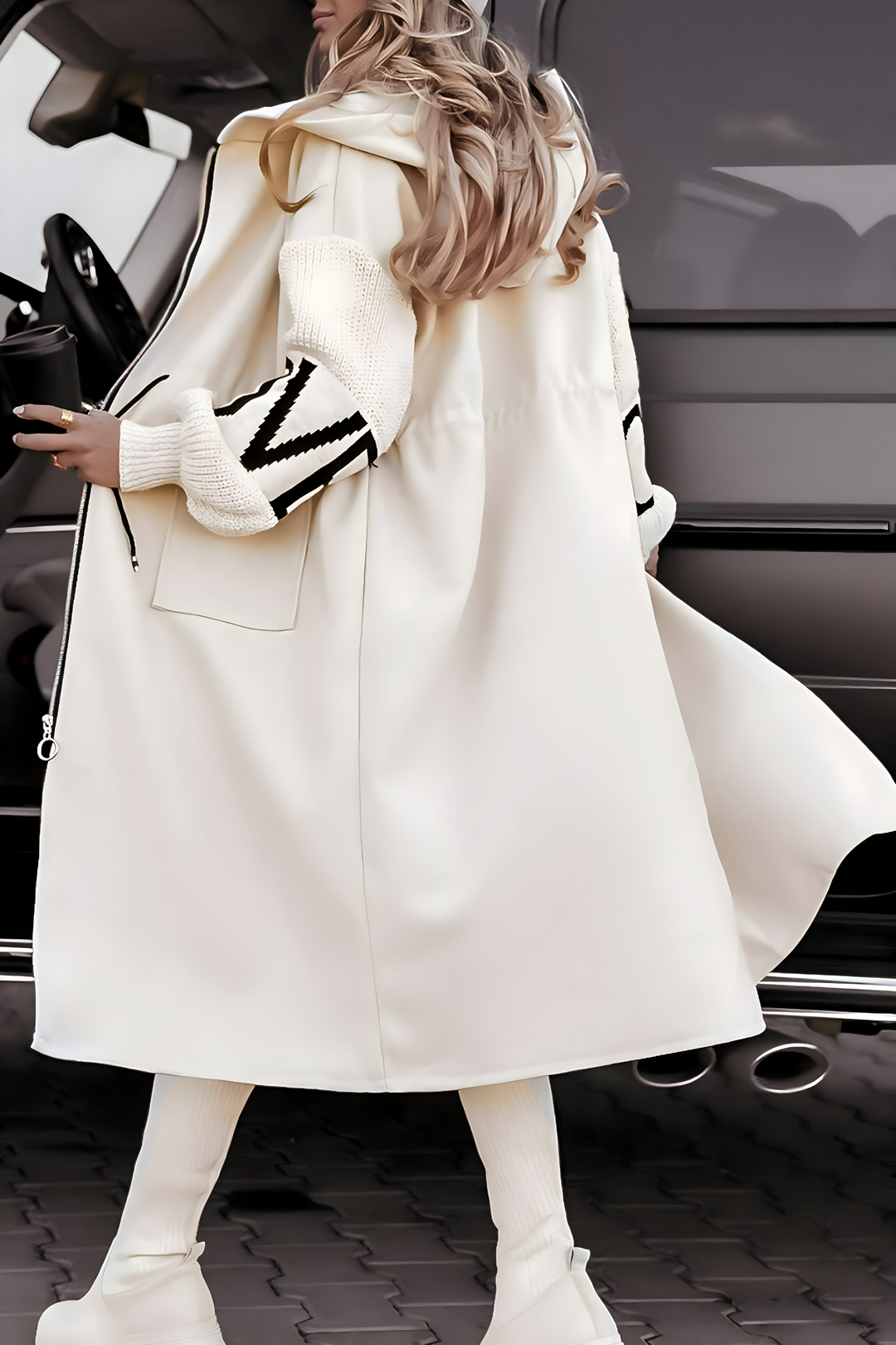 Rosana - Windbreaker Long Jacket