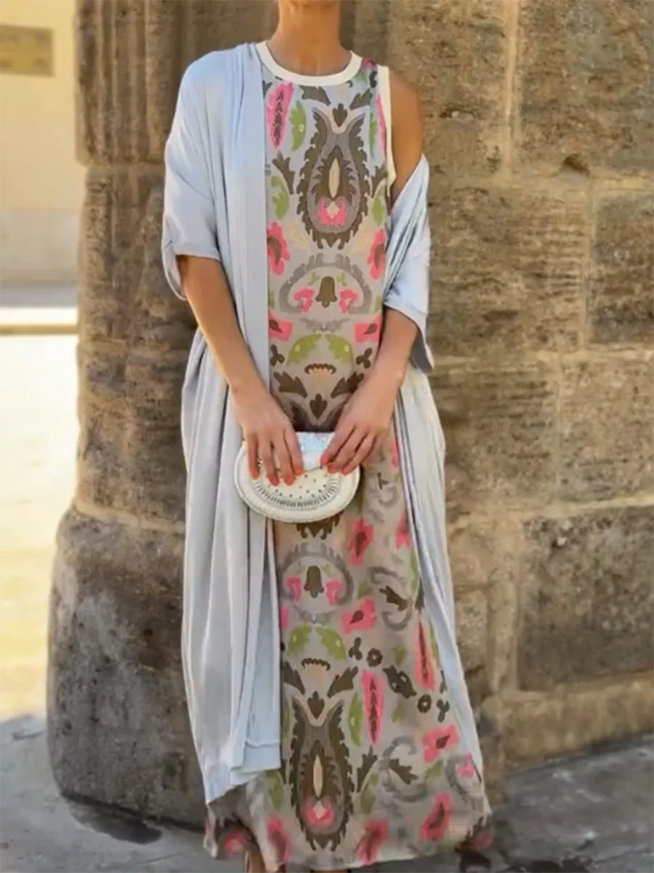 Delly - Vestido de Dos Piezas Boho Chic