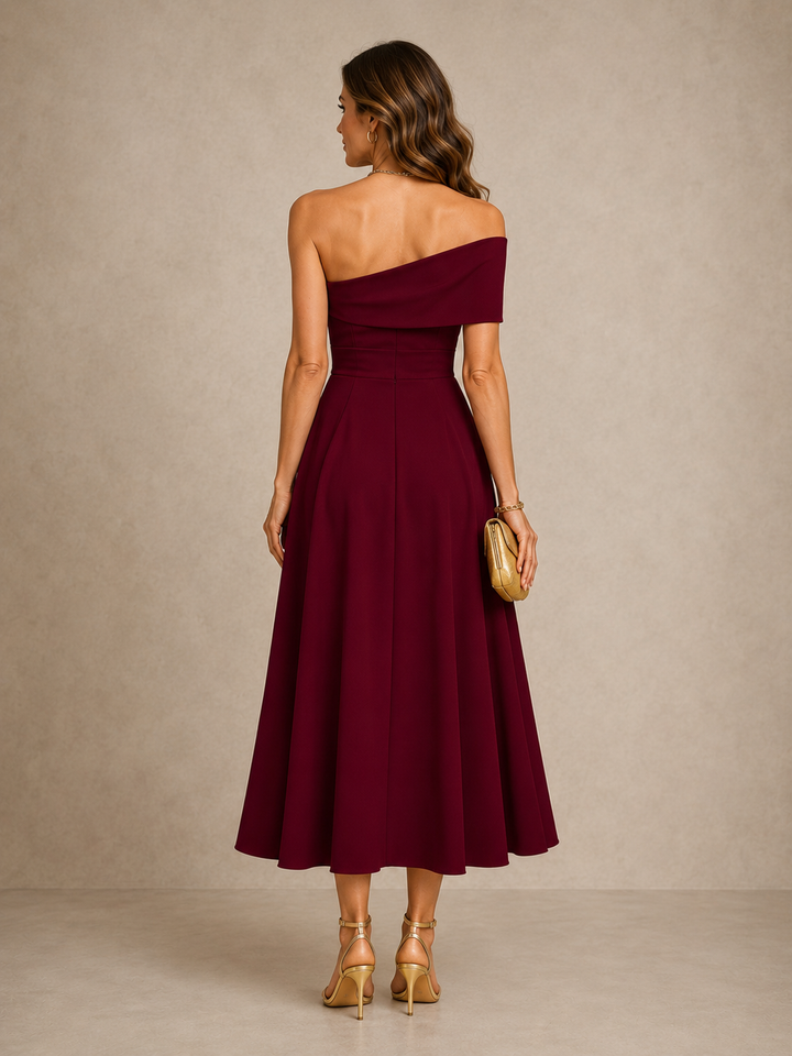 Violet | Graceful Sweeping Maxi Dress for Women