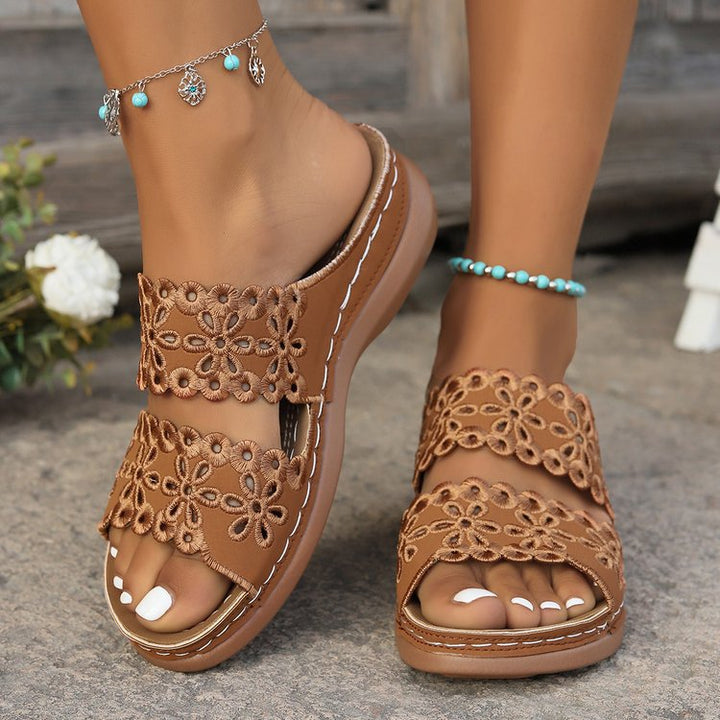 Joanna - Floral Sandal