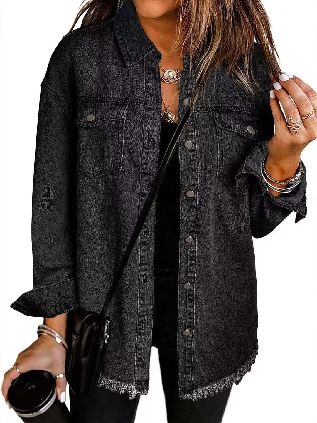 Giselle - Timeless Denim Jacket With Classic Style