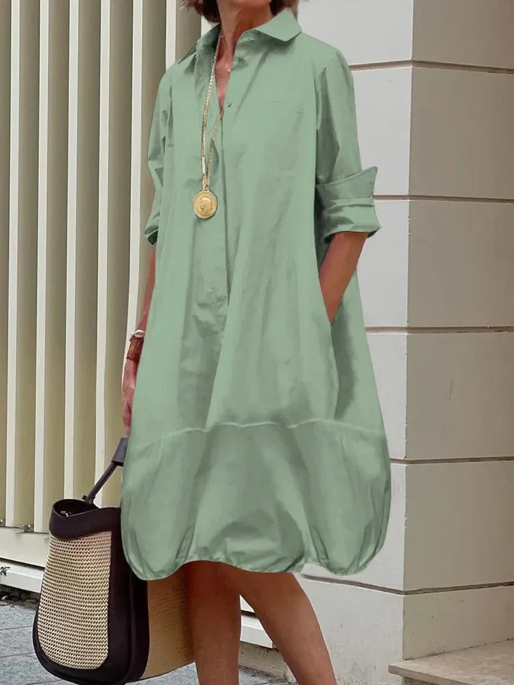 Blaire - Vestido Camisa Clásico