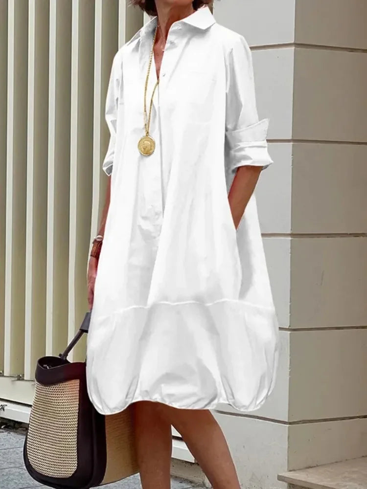 Blaire - Vestido Camisa Clásico