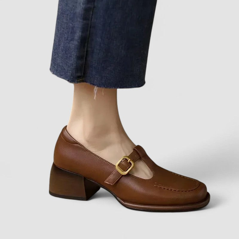 Elizabeth™ – Orthopedic T-Strap Mary Jane Shoes