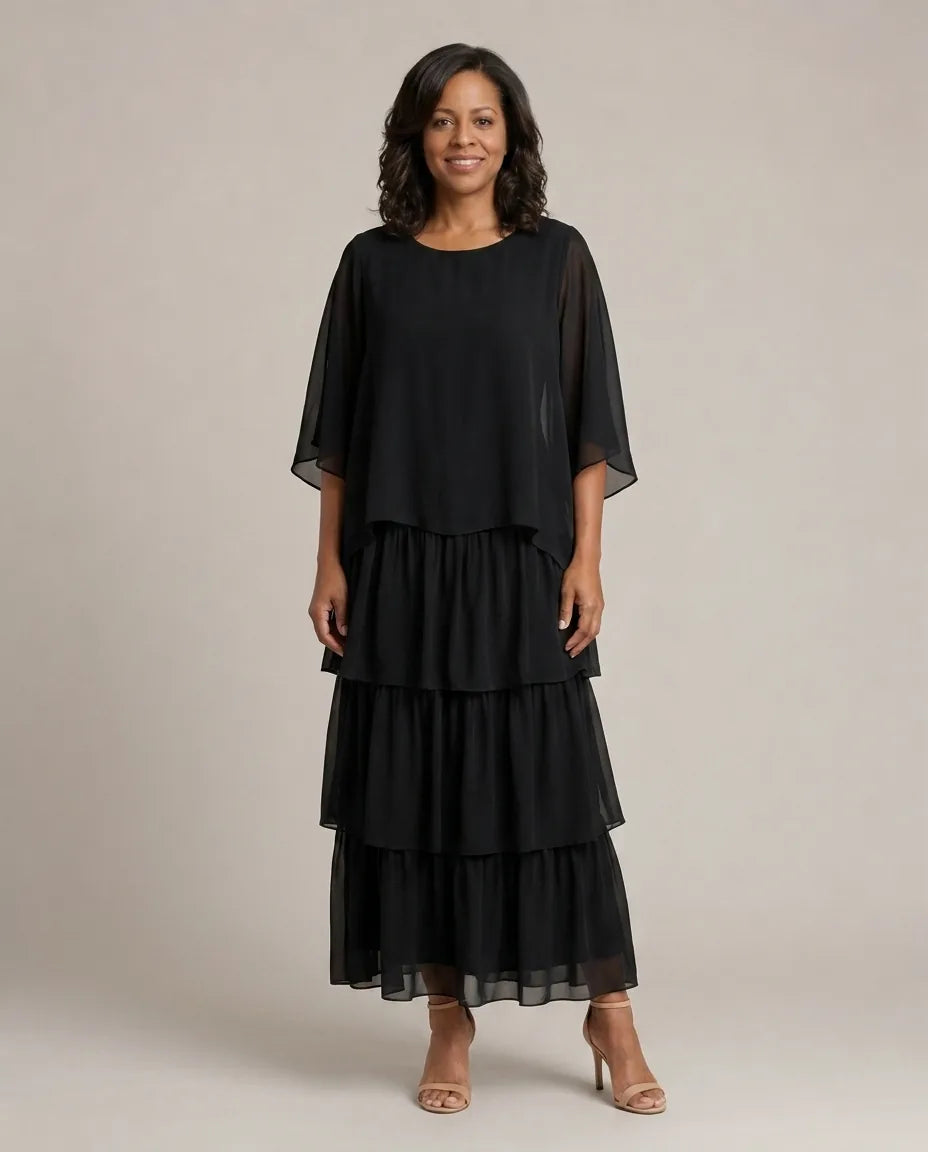 Lara | Elegant Flowing Maxi Dress