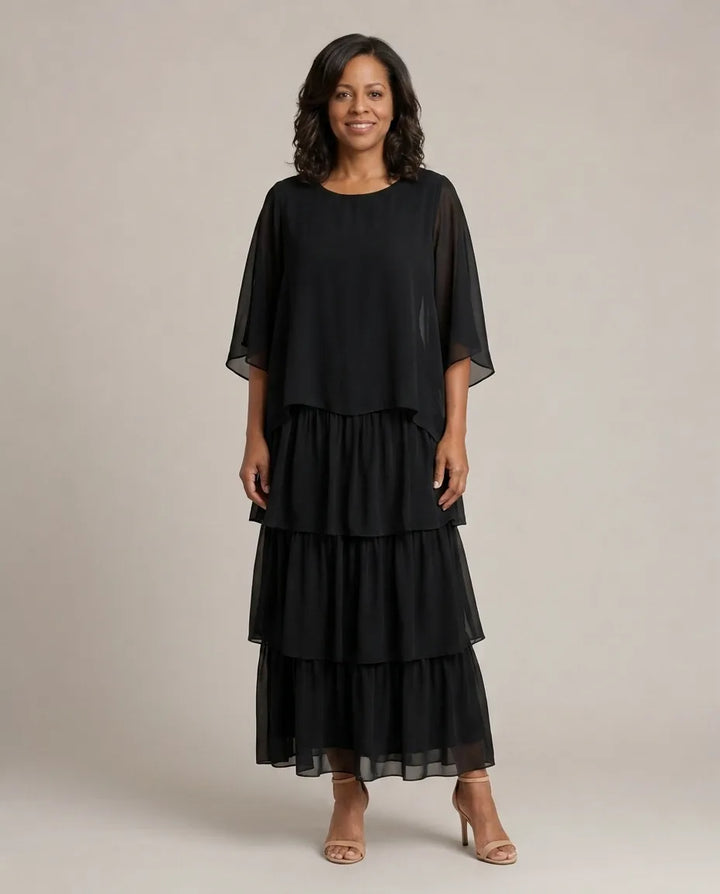 Lara | Elegant Flowing Maxi Dress