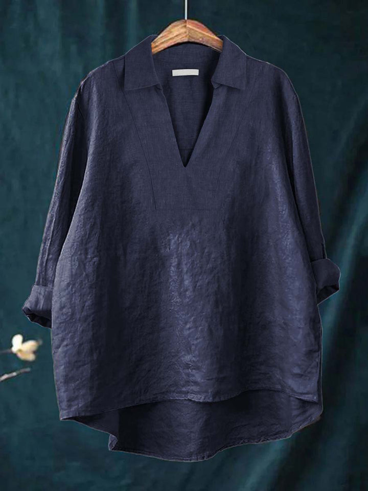 Maria Linen Blouse