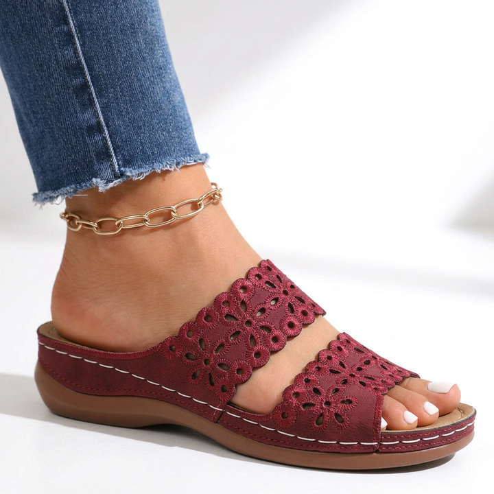Joanna - Floral Sandal