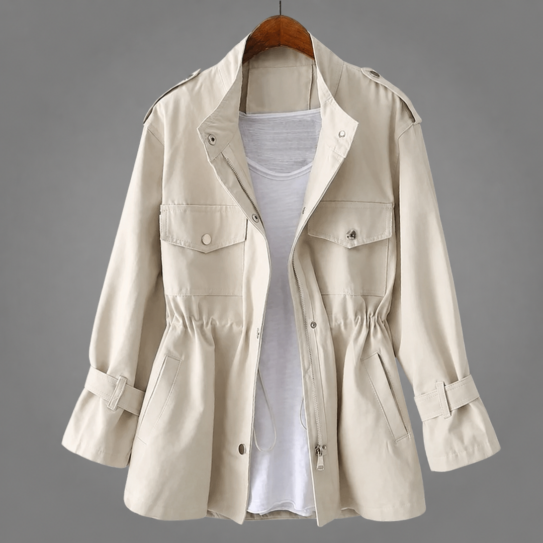 Meredith | Tailored Wool Blend Coat