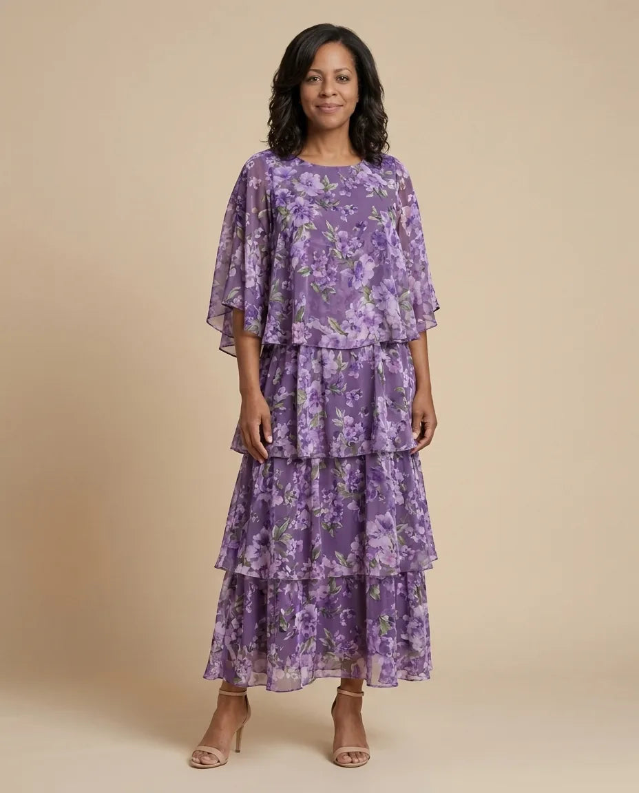 Lara | Elegant Flowing Maxi Dress
