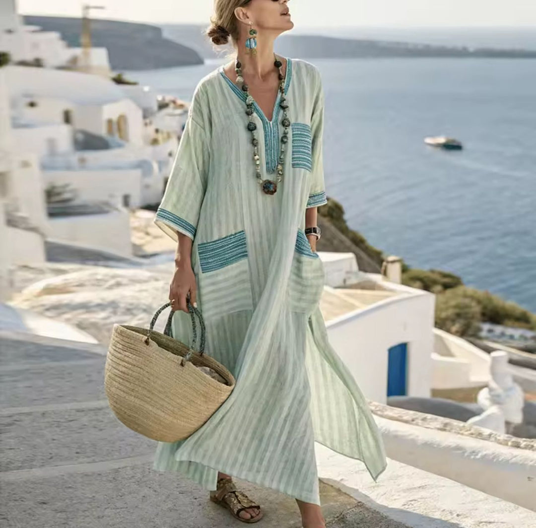 Ellen - Vestido de Playa Elegante