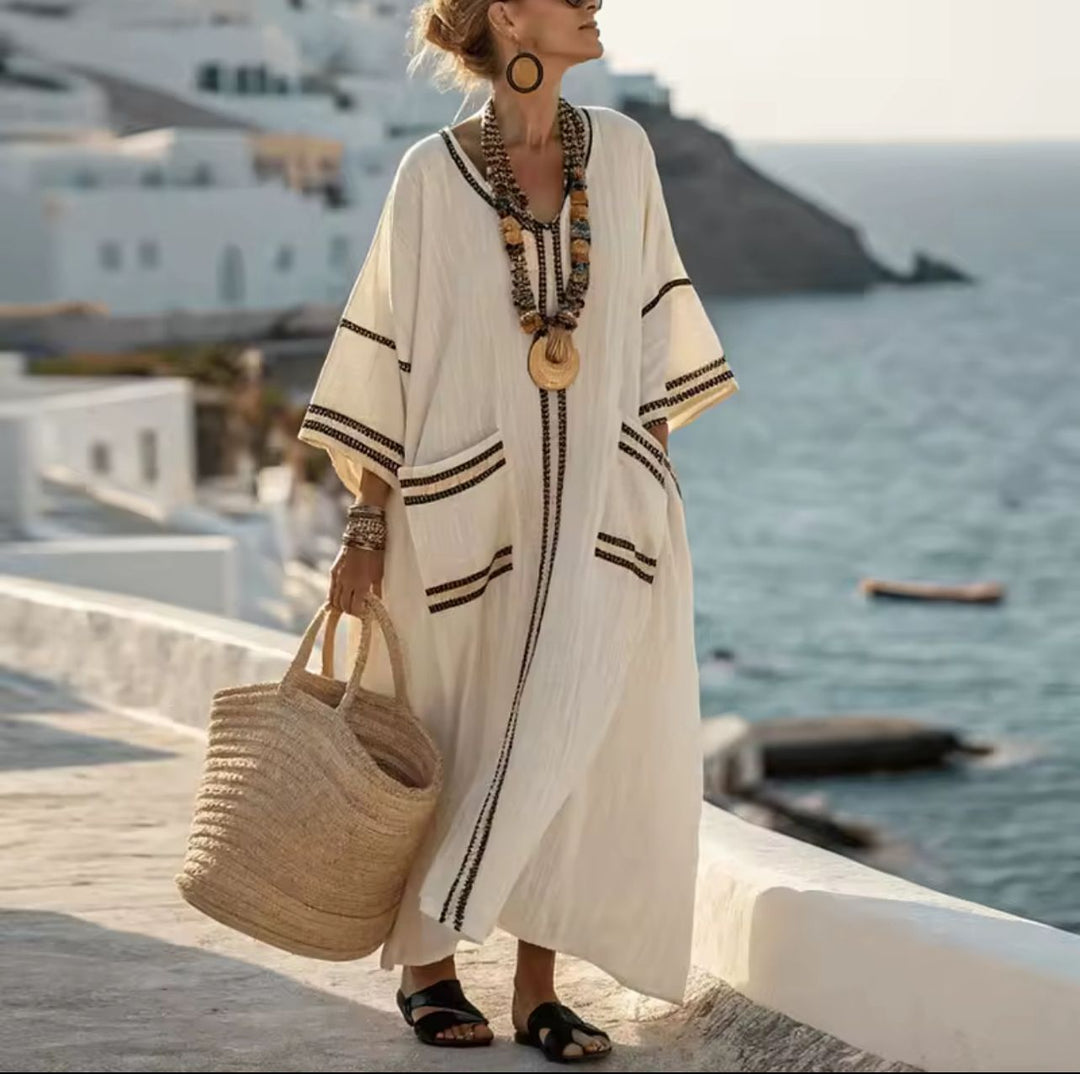 Ellen - Vestido de Playa Elegante