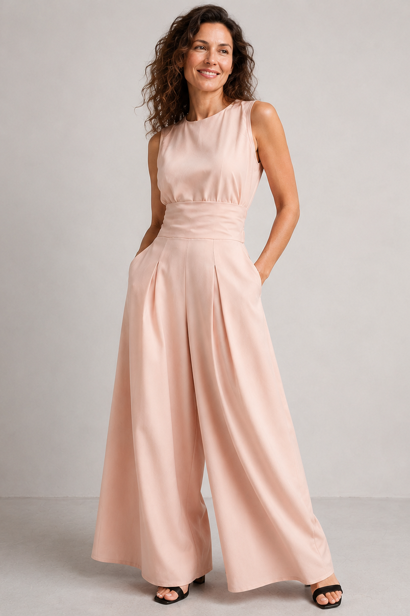 Quirine | Wide-Leg Two-Piece Set