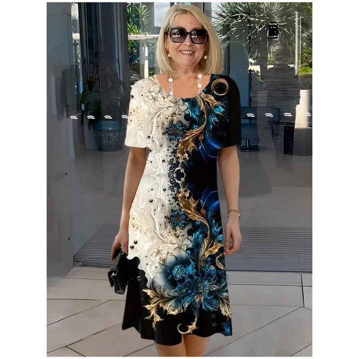 Viviana™ | Vestido Relajado Impreso