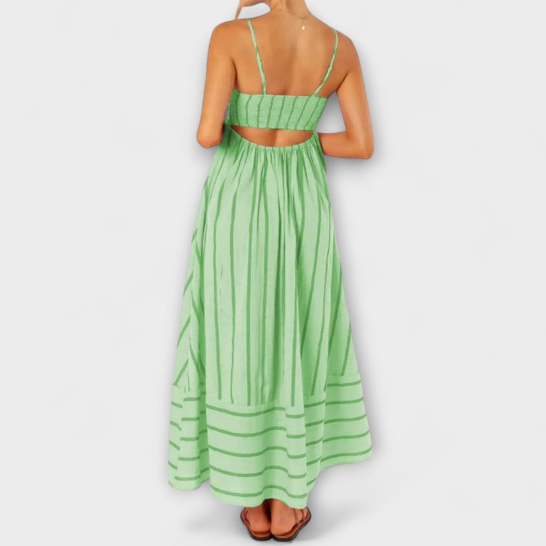 Svea - Maxi Dress in Bare Bloom