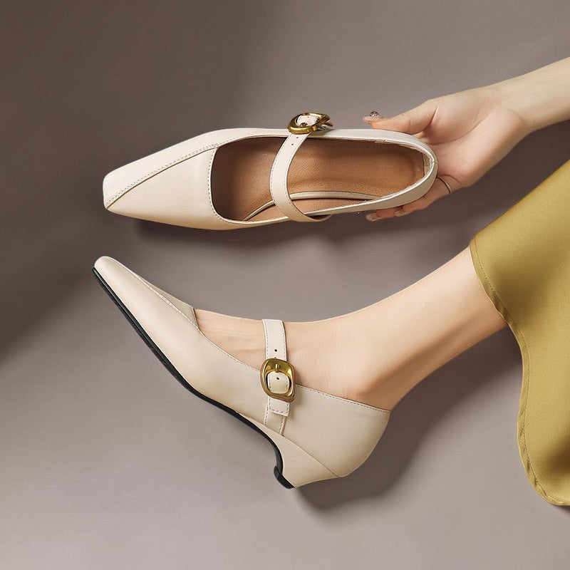 Zorae | Paneled Mary Jane Heel
