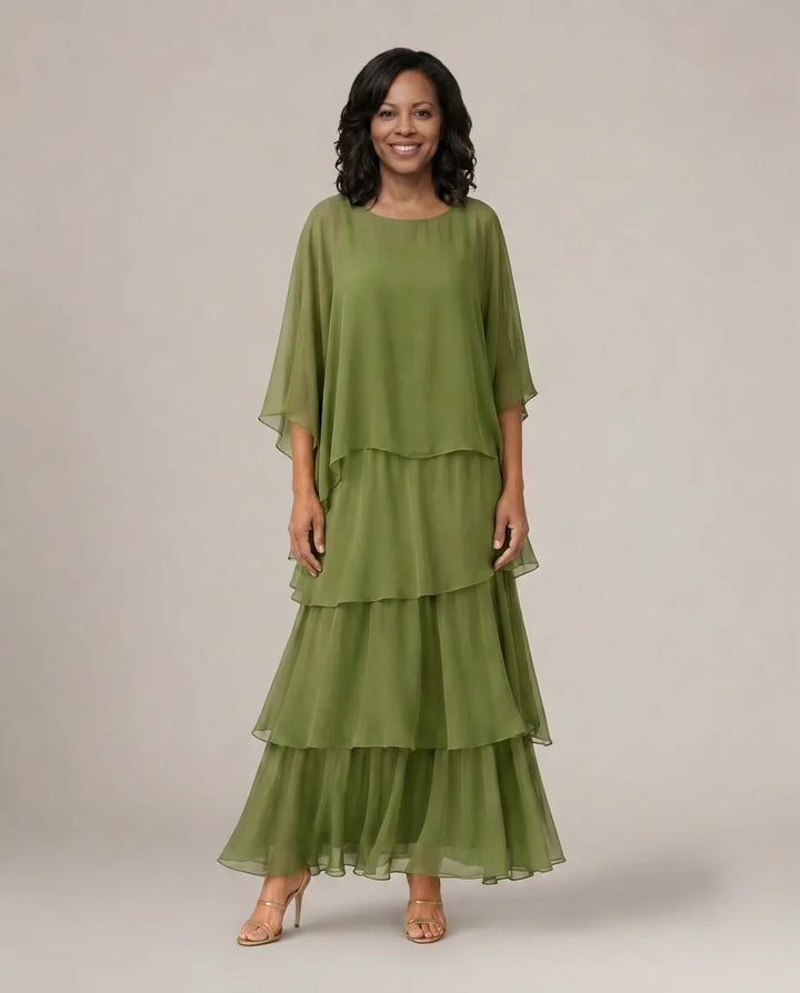 Lara | Elegant Flowing Maxi Dress